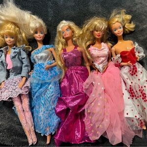 Vintage barbies 1990s